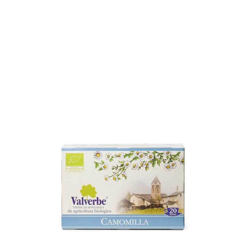 Valverbe Organic Chamomile Tea Bags - 20 bags - 20 g