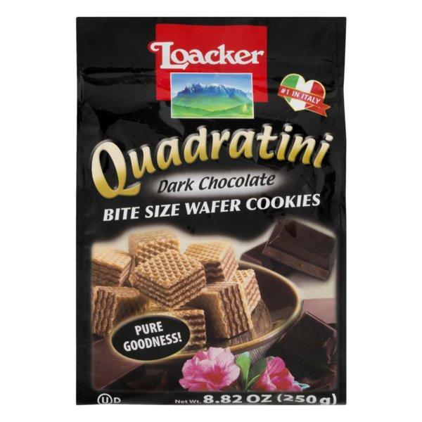 Loacker Quadratini Dark Chocolate Wafers - 250 g