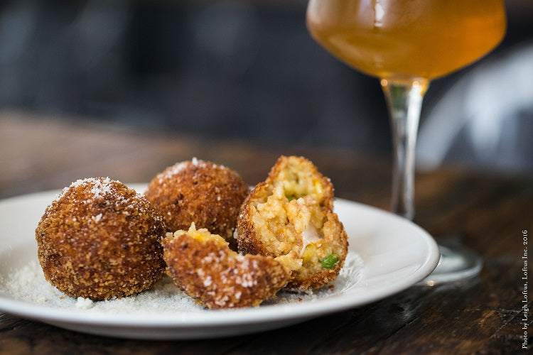 fried risotto balls