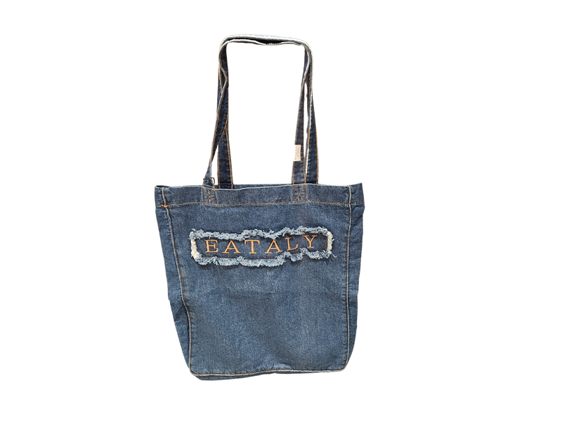 Medium Denim Shopper