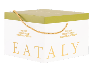 Eataly White Chocolate & Pistachio Cream Panettone - 1kg