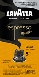 Lavazza LUNGO Coffee Capsules- 55 gr