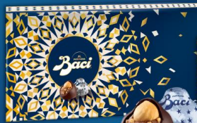 Assorted Holiday Baci Box 18pc - 250g