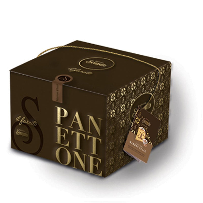 Candied Chestnut Panettone in Box - 1kg