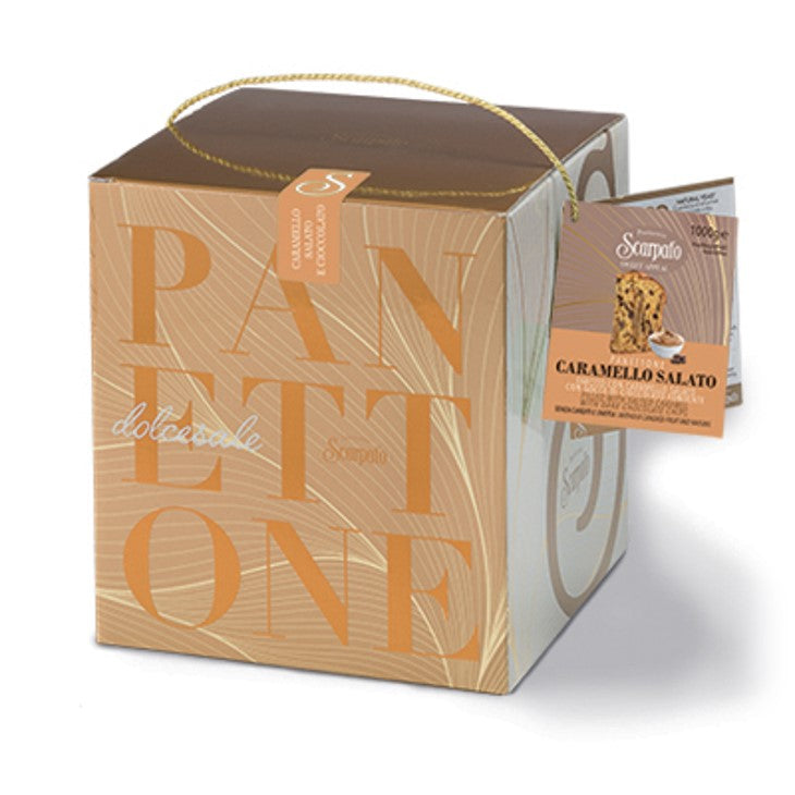 Salted Caramel Panettone in Box - 1kg