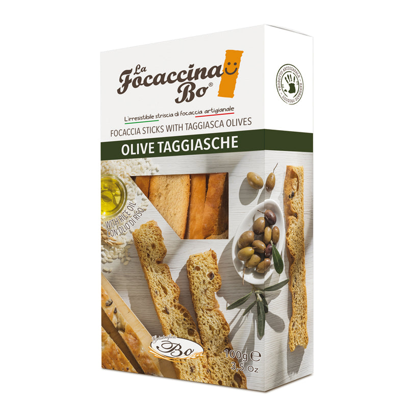 Focaccina Olive Taggiasche - 100 gr