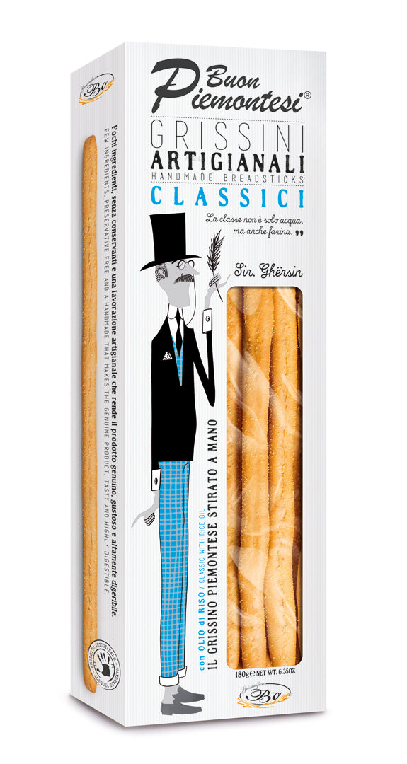 Grissini classici oil and rice - 180 gr