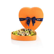 Murrine Heart Assorted Chocolate Gift Box - 194g