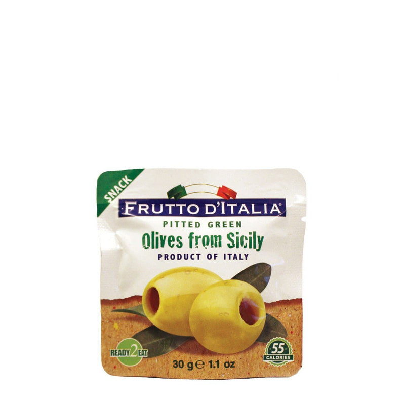 Frutta D'italia Olives Green Pitted 30gr