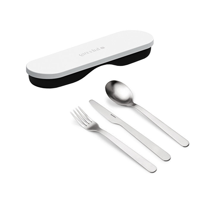 Guzzini Cutlery with Case- Assorted Colours