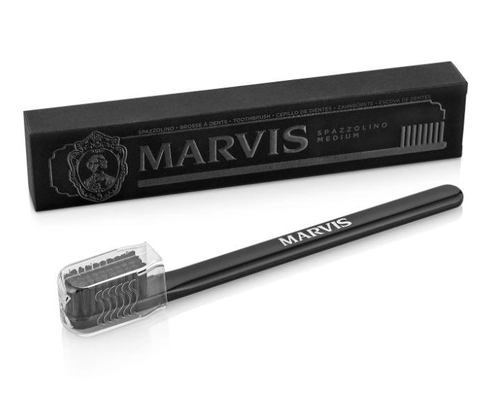 Marvis Toothbrush, Black - Medium