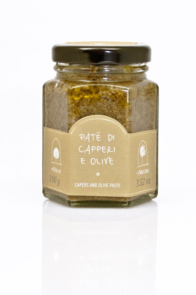 La Nicchia Olive Caper Pate - 100 g