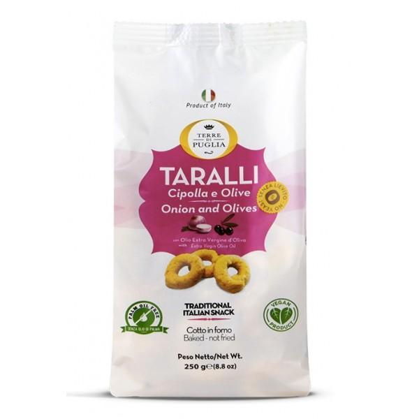 Terre Di Puglia Tarallini - Onion Flavour 250gr
