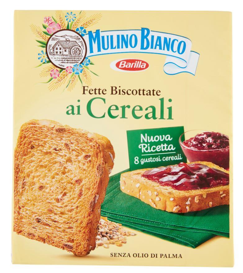 Mulino Bianco Toast Fette Cereali 315gr