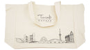 Pink Rooster Eataly Toronto Canvas Bag
