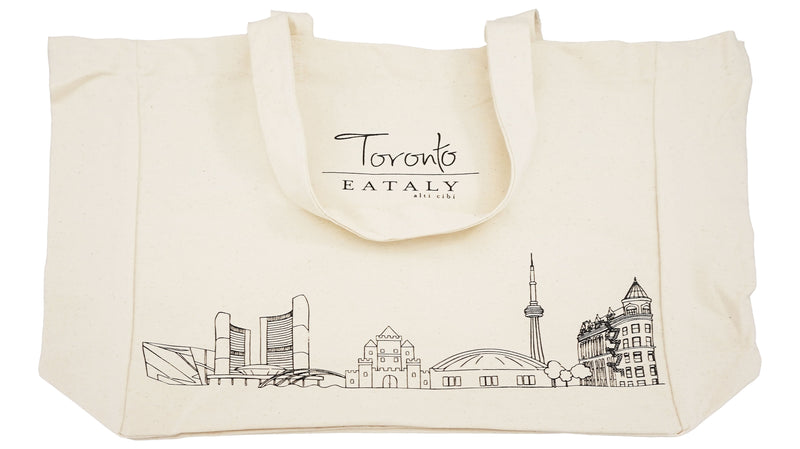 Pink Rooster Eataly Toronto Canvas Bag