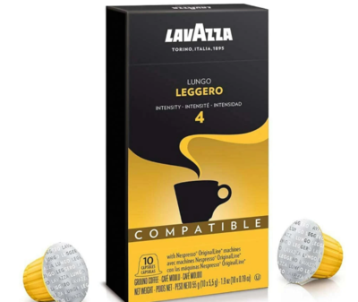 Lavazza Espresso Lungo Leggero Coffee Capsules- 55 gr