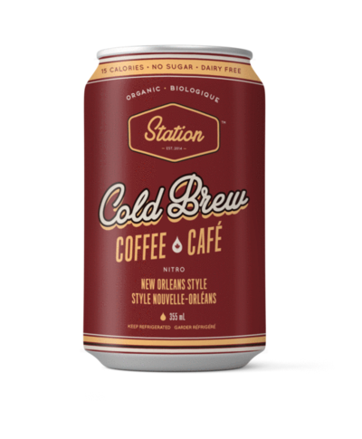 Station Cold Brew Nitro Cold Brew N.O. Style 355ml