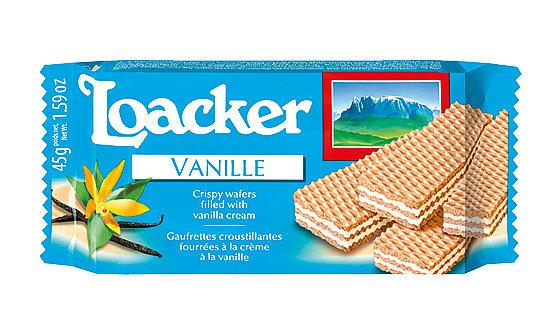Loacker Classic Vanilla Wafers - 45g