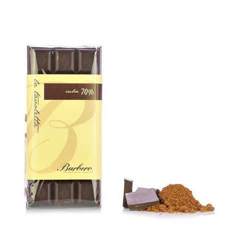 Cuba 70% Dark Chocolate Bar - 100g