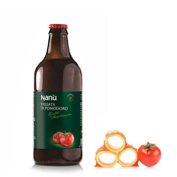 Nanu Traditional Tomato Puree - 710 ml