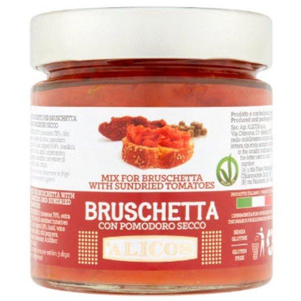 Alicos Semi-Dried Tomatoes For Bruschetta - 190 ml