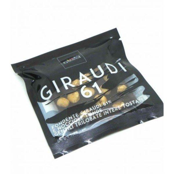 Giraudi Dark Chocolate Bar With Hazelnut - 60 g