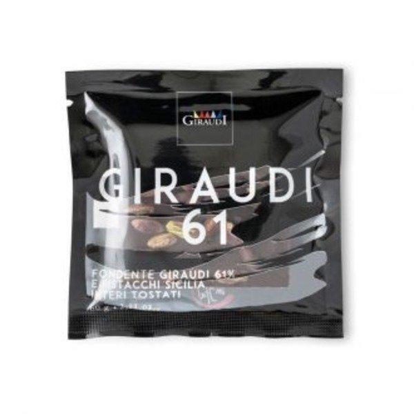 Giraudi Dark Chocolate Bar With Pistachio - 60 g