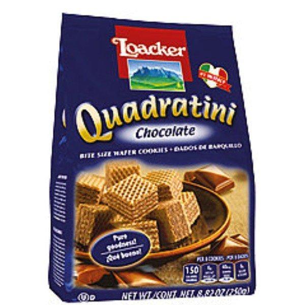 Loacker Quadratini Chocolate Wafers - 250 g
