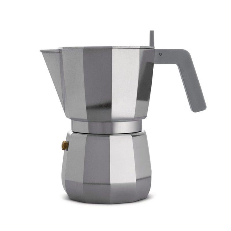 Alessi David Chipperfield 6-Cup Moka Espresso Coffee Maker