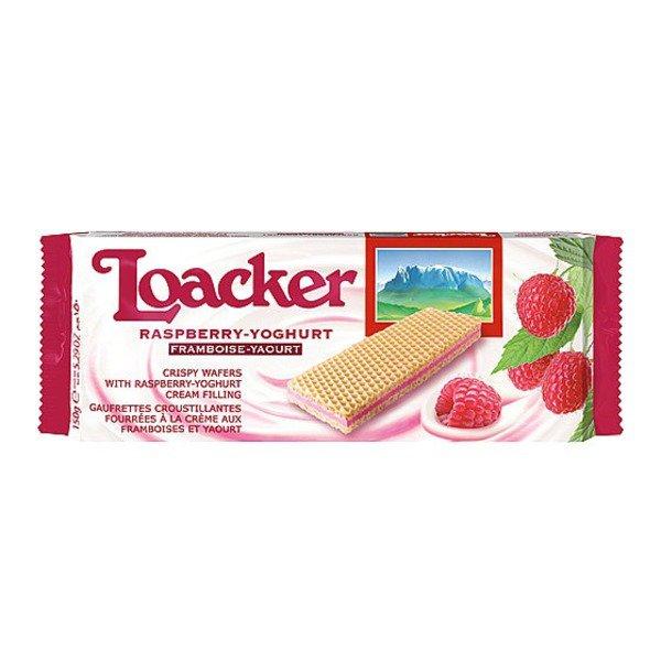 Loacker Wafers Raspberry/Yogurt - 150 g