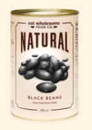 Eat Wholesome Black Beans - 398gr