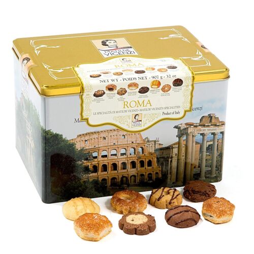 Roma Assorted Cookies Tin - 907g