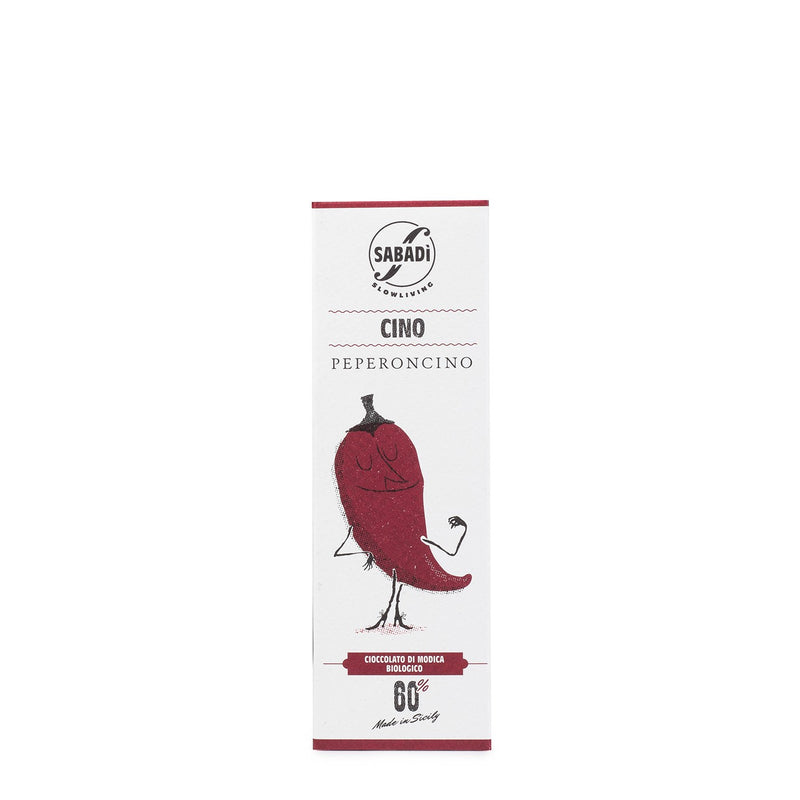 Sicilian Chocolate Bar with Chilies - 50g
