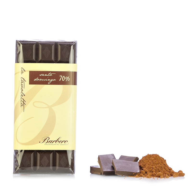 Santo Domingo 70% Dark Chocolate Bar - 100g