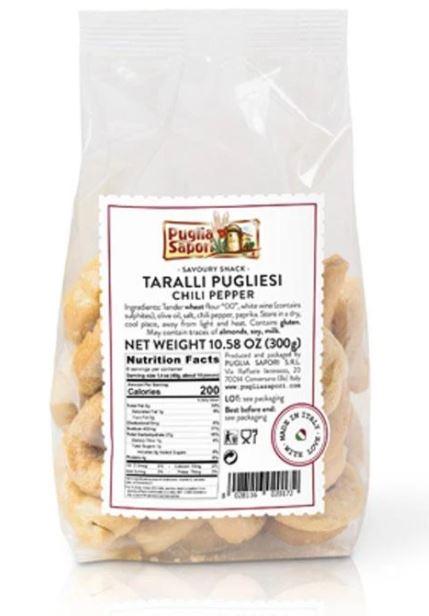 Puglia Sapori Tarallini Chili Pepper 250gr