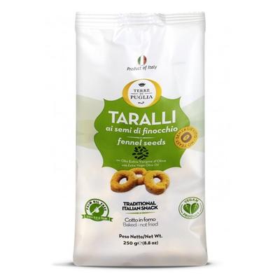 Terre Di Puglia Taralli with Fennel Seeds - 250g