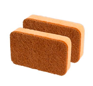 Casabella Copper Power Cellulose Sponge Set